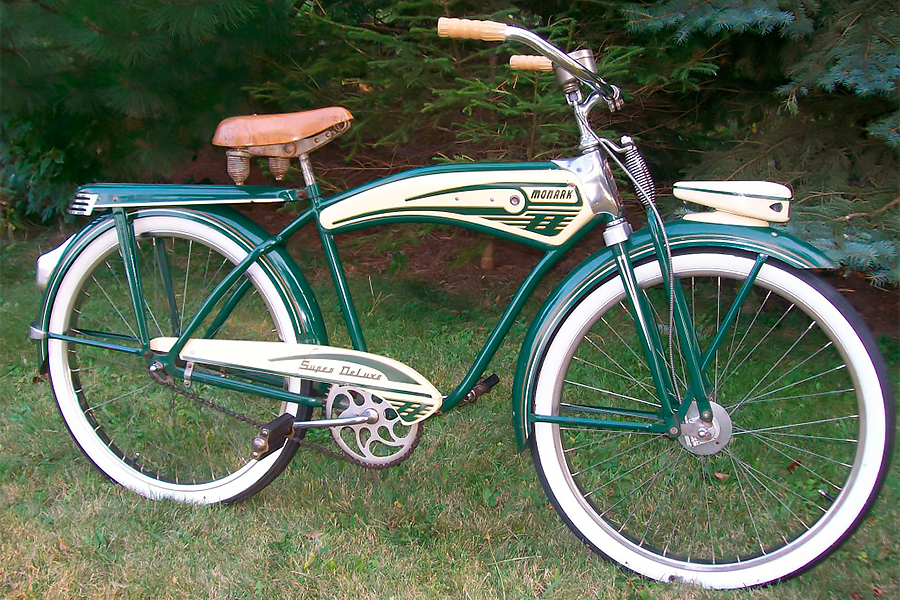 Antigua Bicicleta Monark SÃºper Deluxe